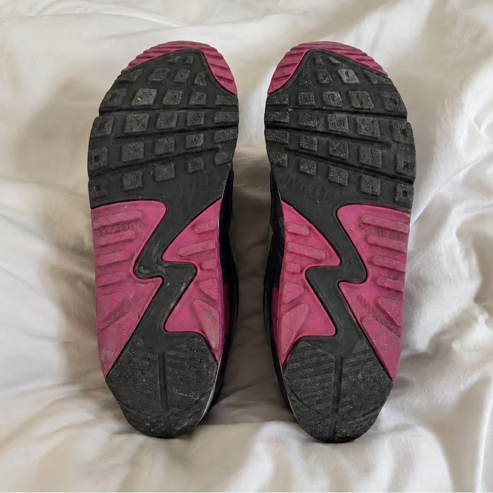 Nike Women’s Air Max Sneakers - Gray, Pink & Black